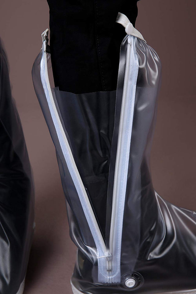 Bull spring Impermeable Cubiertas de Zapatos, Botas de Lluvia Impermeables Botas de Lluvia para Hombres, Equipo de protección para Exteriores de Motocicleta (un par)