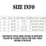 Bull spring Impermeable Cubiertas de Zapatos, Botas de Lluvia Impermeables Botas de Lluvia para Hombres, Equipo de protección para Exteriores de Motocicleta (un par)