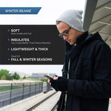 Hot FET - Conjunto de 2 Gorros Unisex de Invierno para Hombre y Mujer