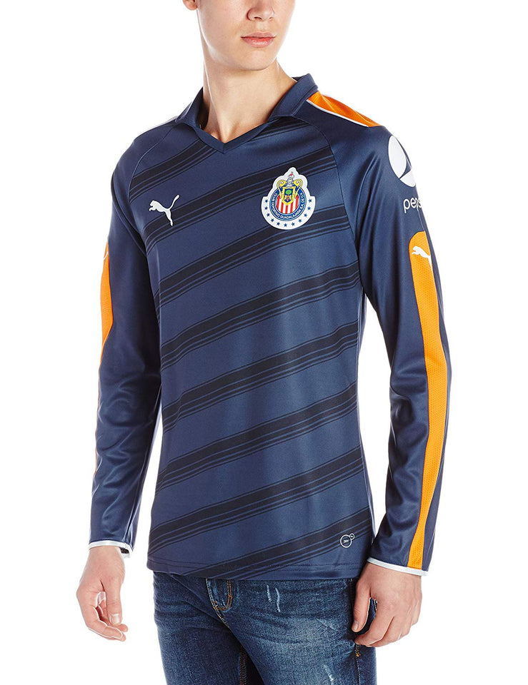 Puma Chivas Jersey Alternativo para Hombres Manga Larga Replica